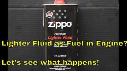 What Happens When You Use Zippo Lighter Fluid In Place Of Gasoline?