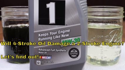 Will 4-Stroke Oil Damage A 2-Stroke Engine? Let’s Find Out!