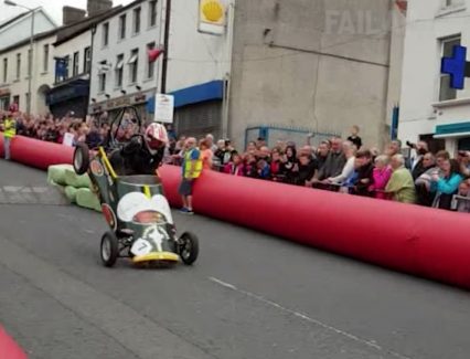 They Put A Ramp In This Soap Box Derby, They Probably Shouldn’t Have