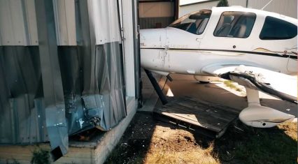 Runaway Airplane, Pilot Gives Chase On Foot Before Collision