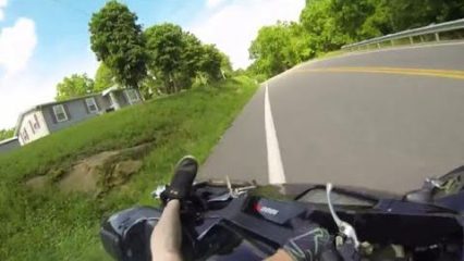 This Is What Happens When You Crash A Motorcycle Without Proper Safety Gear