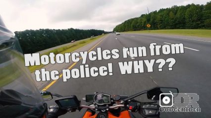 Why Do Motorcycle Riders Run From The Police?