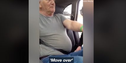 Man Struggles With Seatbelt, Hilariously Stuck And Can’t Get Out
