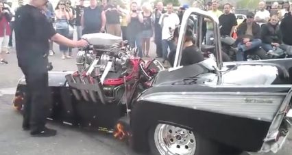 V8 Powered Motorcycle Thing? Wild Creation