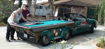 Pool Table On The Go, Most Obscure Custom Car You’ve Ever Seen