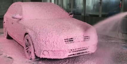 Mesmerizing Foam Cannon Makes For Easiest Car Wash Imaginable