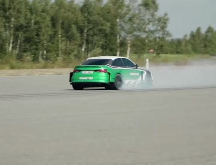 Backwards Land Speed Record Sends Car Well Over 100mph in Reverse