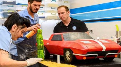 Making A 4.5-Foot Long Corvette Cake Is Pretty Darn Complicated