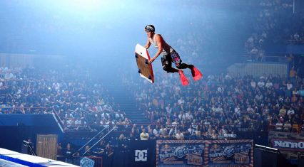Nitro Circus, And Their Crazy Contraptions They Launch On The Big Air Ramp
