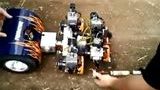 Remote Control Tractor Puller With 4 Engines