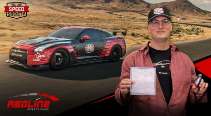 Speed Society Sweepstakes 16 Winner Deck Reichert Celebrates His Win In Style, And Meets His New Car “Redline” With Justin Bell