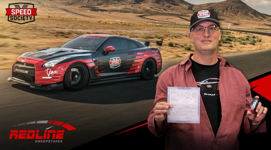 Speed Society Sweepstakes 16 Winner Deck Reichert Celebrates His Win In Style, And Meets His New Car "Redline" With Justin Bell