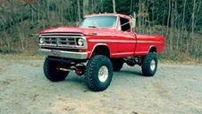 1970 Ford F-350 Swapped With Components From 1997 Ford, And Powered By 7.3 Powerstroke Diesel