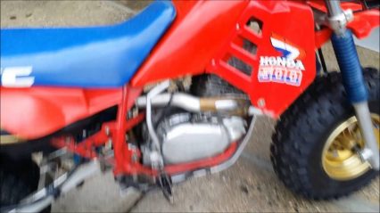 1985 Honda 250R Modified With An Xr500 PowerPlant Flat Out Rips!
