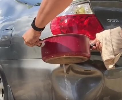 Using Boiling Water To Remove Car Dents