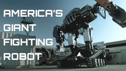 California Engineers Build Real Life Giant Fighting Robots