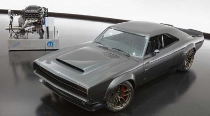 Take A Look At the Dodge Charger Packing The 1,000 Horsepower “Hellephant” Crate Engine