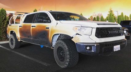 Toyota Gives Nurse Who Sacrificed Beloved Truck To Rescue People In The “Camp Fire” In Northern California A New Truck