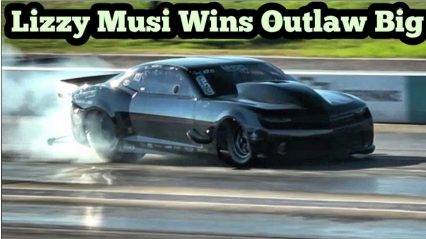 Lizzy Musi In Aftershock Wins Outlaw Big Tire Race At The Texas Motorplex