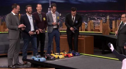 NASCAR’s Final Four Championship Drivers Square Off In Epic RC Car Race