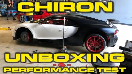 Unboxing and Delivery of a Bugatti Chiron is Unlike Any Other Car Delivery