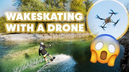 Wakeskating Behind A Drone, Can It Be Done?