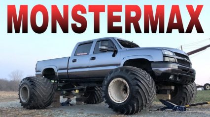 The World’s First Duramax Monster Truck, 3 Foot Wide Wheels!