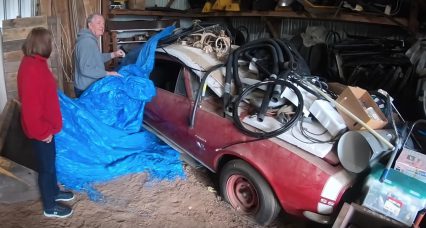 1967 Camaro SS Uncovered Under Massive Pile of Junk