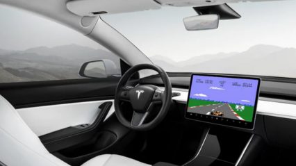 Tesla’s New Software Update is Packed with Features, Including Making it an Atari