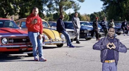 Kevin Hart Bought His Entire Team Classic Cars!