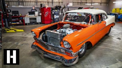 Meet Joe Barry’s ’56 Chevy That Runs 6 Second Quarter Mile Times, At Over 200 MPH!