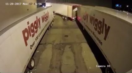 World’s Worst Truck Driver Manages To Run Into Everything Trying To Back Up