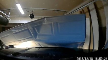 15-Year-Old Kid Learning to Drive Plows Through Mom and Dad’s Garage Door