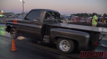Stepside C-10 With A Nitrous Assisted Big Block Gets Down With The Best Of Them