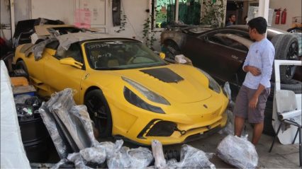 Dubai Junkyard is Home to Some of the Most Amazing Destroyed Exotic Machines