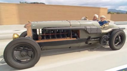 Jay Leno’s “Room Of The Giants,” Massive Cars With Massive Engines