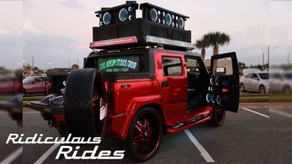 The World’s Loudest Hummer! 86 Speakers, and All The Bass