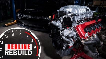 Timelapse Shows Rebuilding of an 840 Horsepower Dodge Demon Power Plant