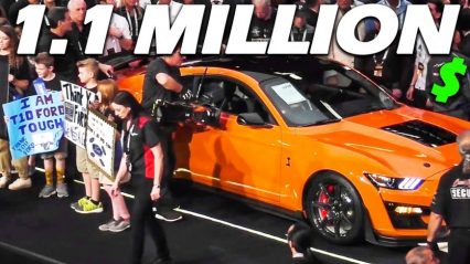 Unlikely Bidder Takes Home First Ever 2020 GT500 for $1.1 Million