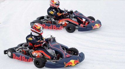 F1 Racers Have Some Fun in The Off-Season In Go-karts