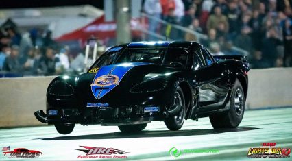 Legendary Radial Tire Racer Mark “Woody” Woodruff Lays Down A Career Number In His Signature Corvette