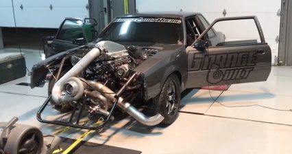 ford mustang on dyno making horsepower