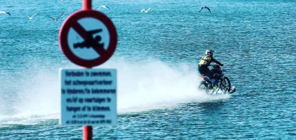 Robbie Maddison Shreds his Dirtbike on Water!