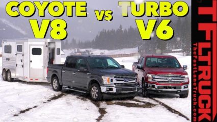 Comparing Ford’s TT V6 To Coyote V8 In Ultimate Towing Test
