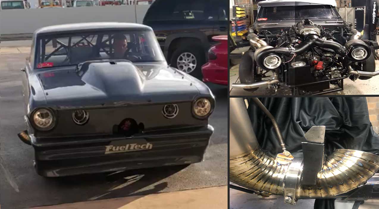 daddy dave from street outlaws fires up the goilath