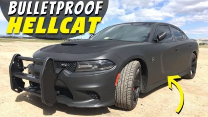 Dodge Charger Hellcat Turned AWD Freak, It’s Literally Bulletproof!