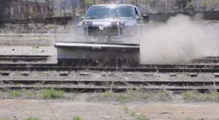 Insane Torture Testing! Plow Truck VS Railroad Tracks