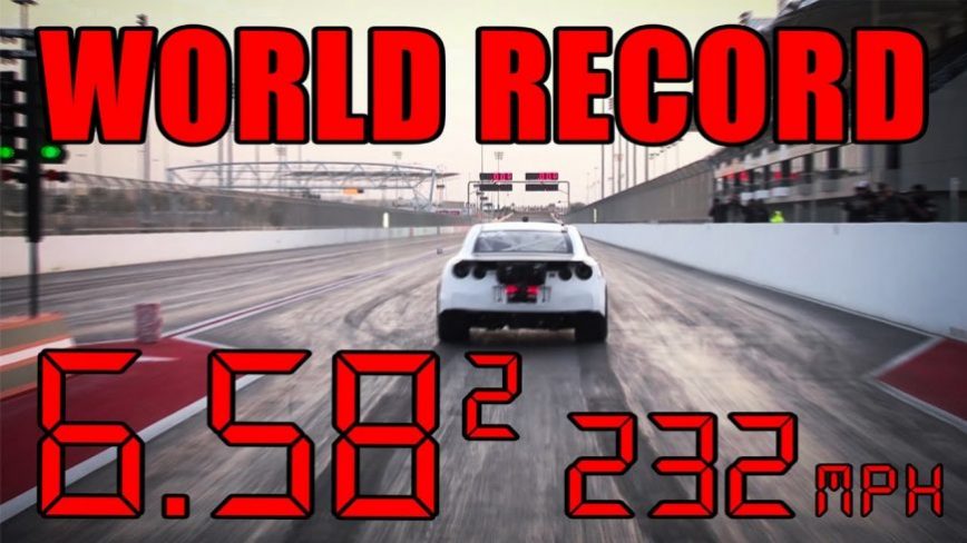 GTR Quarter Mile World Record