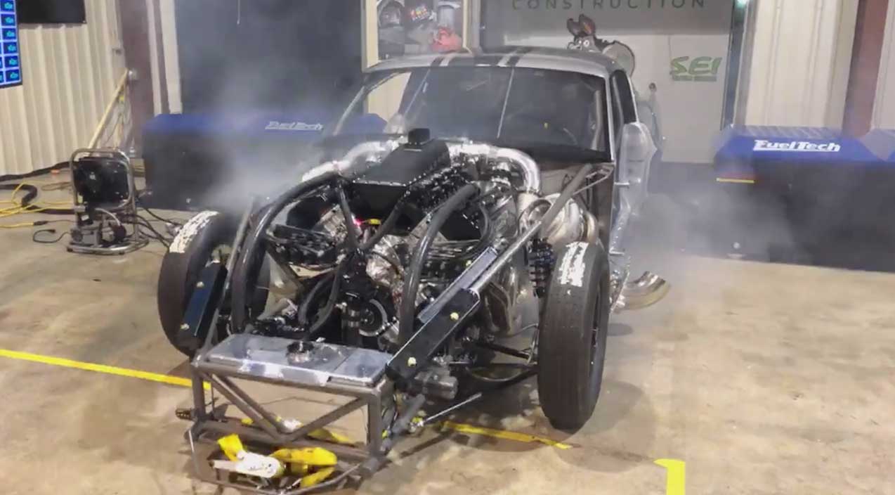 Josh Klugger Gets Ready For Lights Out X, With His Beautiful New TT Mustang.. Josh Klugger New Mustang hits the dyno for the first time with new setup