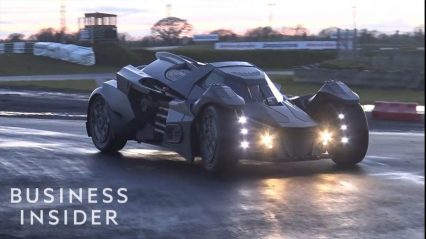 Koenigsegg Design Expert Creates Lamborghini Powered Batmobile